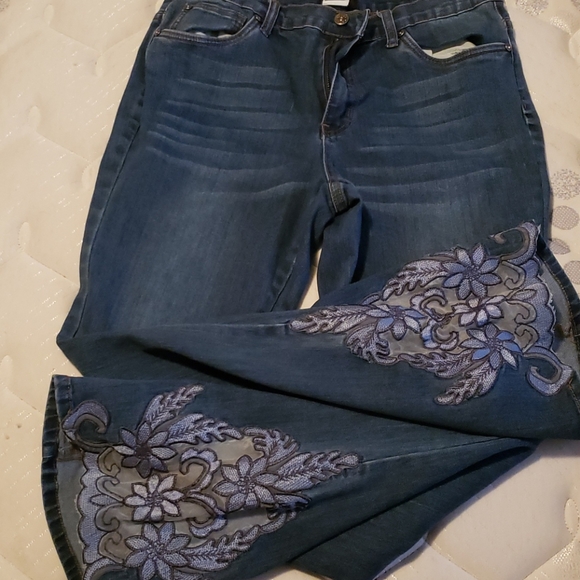 wide leg jeans - Picture 1 of 1